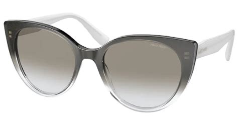 Miu Miu™ MU 04XS 1AB5S0 52 Black Sunglasses 